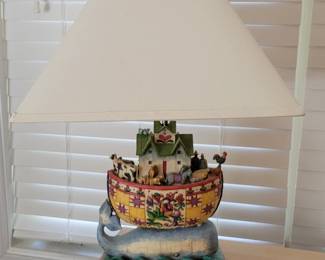 Jim Shore Ark Lamp