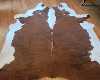 Cow hide rug
