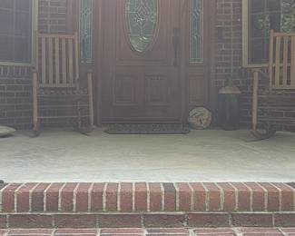 Pair of rocking chairs