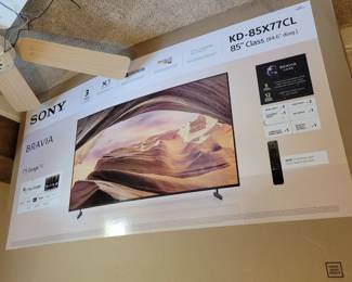 Sony Bravia 85 inch tv