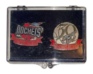 NBA Houston Rockets Collectors Pins