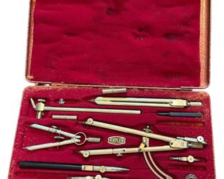 Riffel G8a German Drafting Compass Set