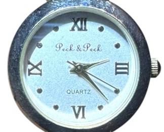 Vintage Peck Peck Quartz Cuff Watch