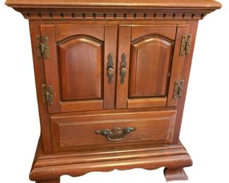 Mid Century Maple Nightstand