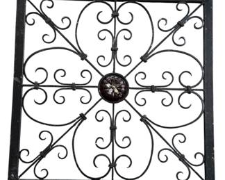 Metal Scroll Work Wall Decor