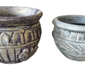 Vintage Ceramic Planters Pots