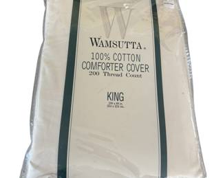 NEW Wamsutta King Comforter Cover