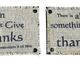 Burlap Motivational Home Decor