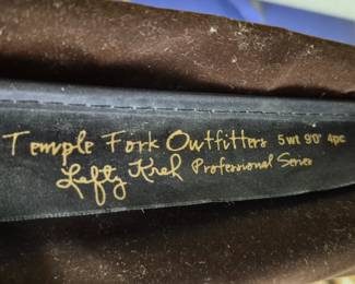 Fishing collectibles. Temple Fork Outfitters "Lefty Kreh Professional Series" 4 pcs. fly rod