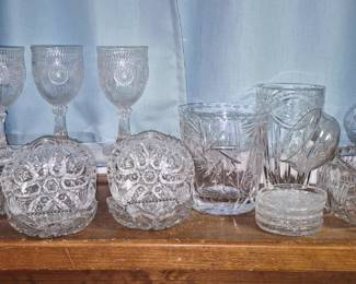 Cut glass and crystal