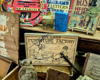 Antique children's games