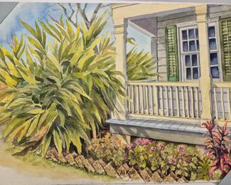 Watercolors. Local artist Al Kost signed watercolor