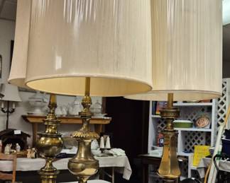Vintage Stiefel lamps