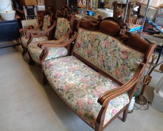 Antique Parlor Set