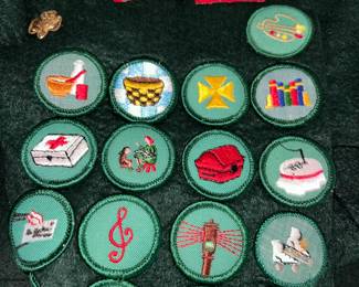 Girl Scout badges