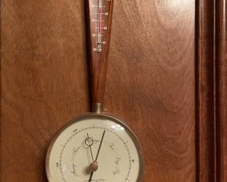 Airguide barometer