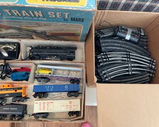 Old train set with tracks!