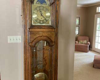 Mint condition Howard Miller grandfather clock