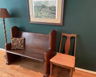 Church pew
