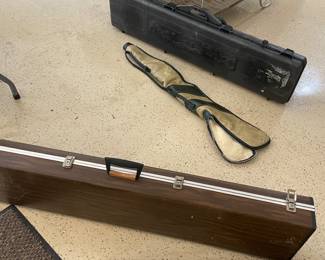 Emptying the attic now & found gun cases
