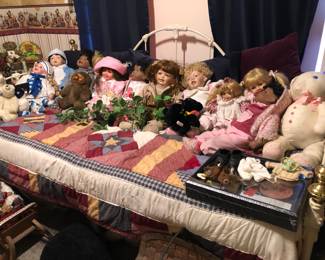 Vintage dolls bears