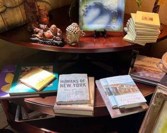 Corner lift top coffee table