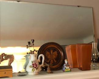 Midcentury mirror $40