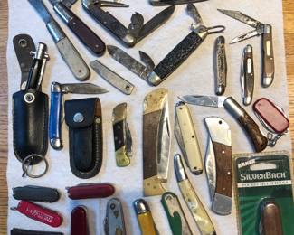Vintage pocketknife lot - $100
