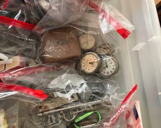 Pocket watch lot $20 - Other lots prices vary