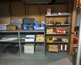 Expandable pegs $2 each. Empty tool boxes $5 each