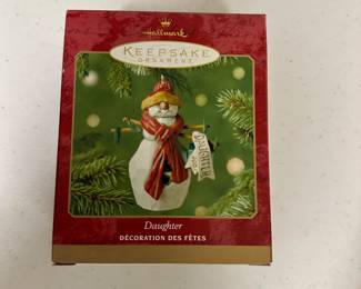 Hallmarks ornaments in boxes...
