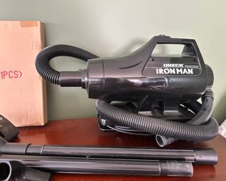 Oreck Iron Man vacuum