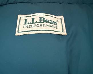 LL Bean sleeping bag