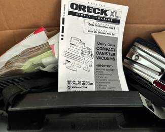 Oreck vacuum