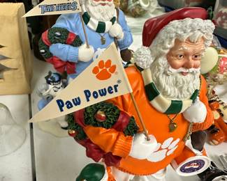 Clemson Tiger Santa