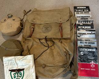 VINTAGE BOY SCOUT ITEMS