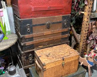 ANTIQUE TRUNKS