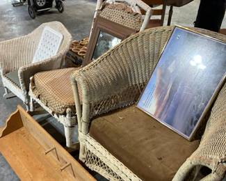 ANTIQUE WICKER