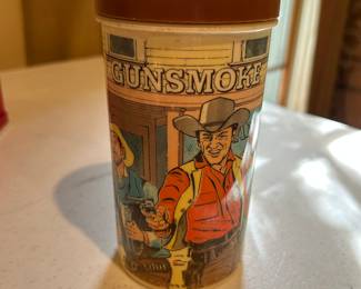 1960'S GUNSMOKE THERMOS