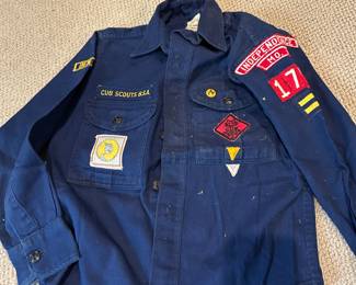 VINTAGE CUB SCOUT BSA UNIFORM SHIRT