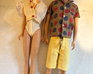 1960'S BARBIE & KEN ORGINAL CLOTHING, PATENT PENDING