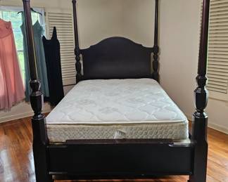 Four Poster Queen Bed with Canopy