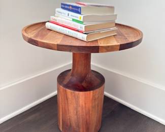 Small wood table