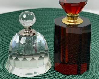 86 2MidCenturyFrenchPerfumeBottles