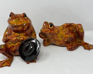44 CeramicFrogsStraightFromThe70s