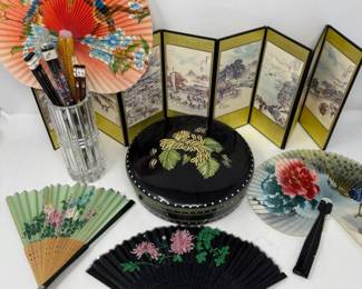 227 FansChopstickSetsFoldingStoryboardCeramicBox