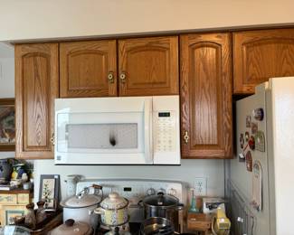 . . . these oak upper cabinets are for sale