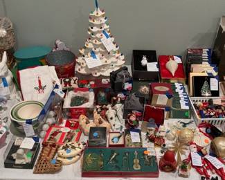 Christmas and Easter decorations