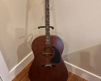 Antique Gibson 4-string tenor guitar