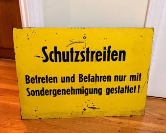 German Signage